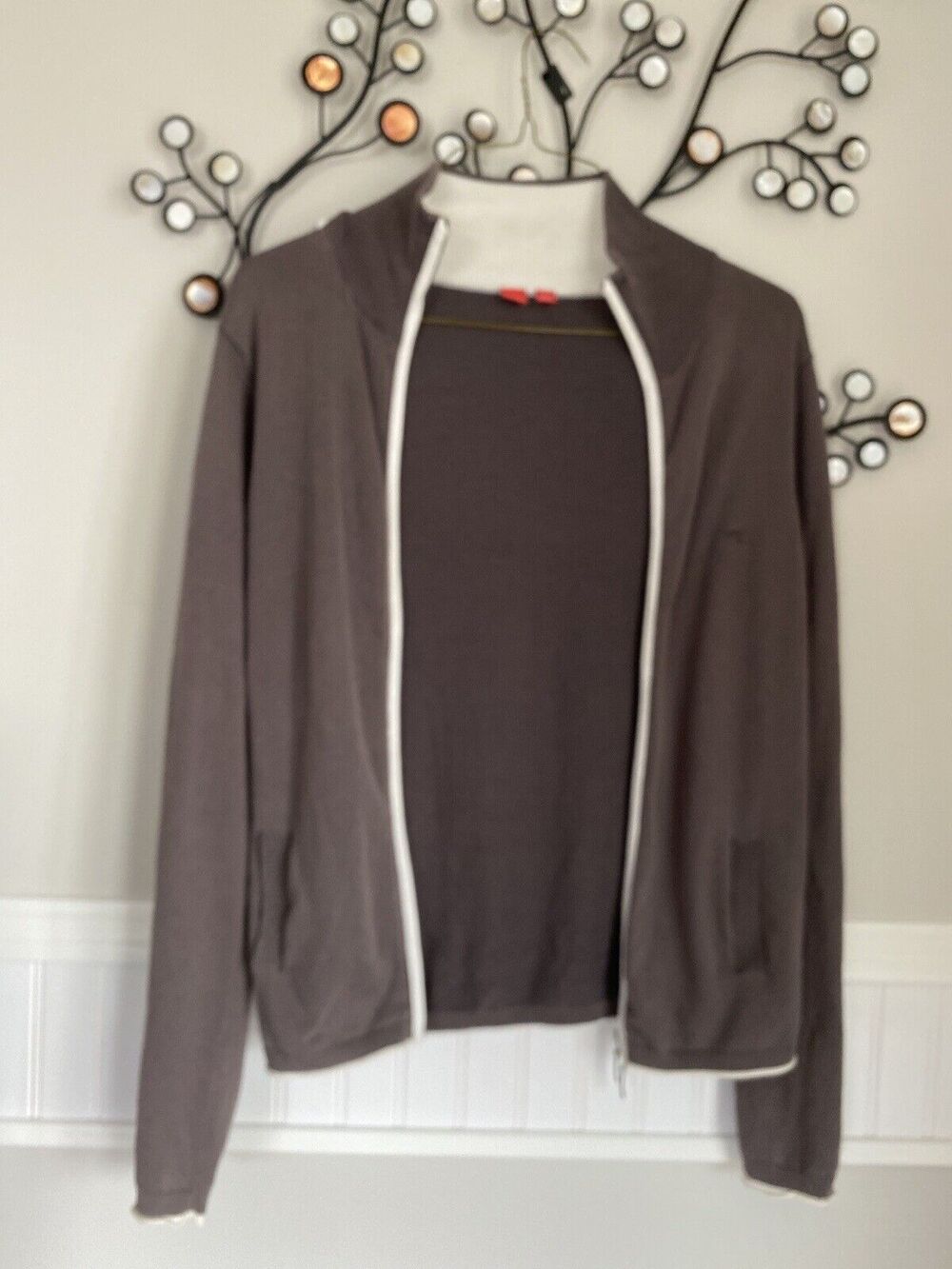 Esprit Women's knitted cardigan, pleasant mocha color size L